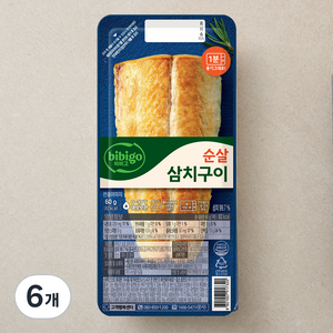 비비고 순살 삼치구이, 60g, 6개