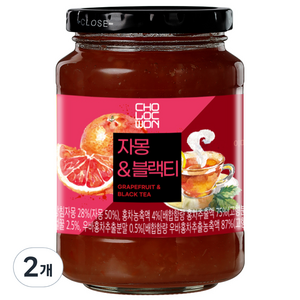 초록원 자몽 블랙티, 560g, 1개입, 2개