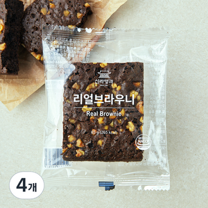 신라명과 리얼브라우니, 65g, 4개