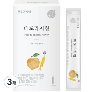 천호엔케어 배도라지청, 10ml, 30개입, 3개, 300ml