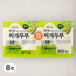 풀무원 소가 찌개두부, 300g, 8개