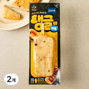 삼호어묵 탱글바 해물, 70g, 2개