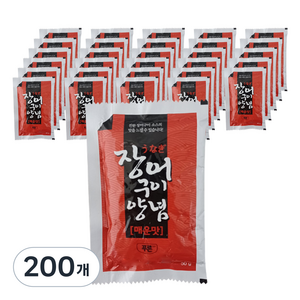 푸른식품 신장어구이 매운맛 소스, 50g, 200개