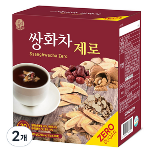 우리차 송원식품 쌍화차 제로, 2개, 30개입, 15g