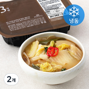 집반찬연구소 배추 된장국 (냉동), 650g, 2개