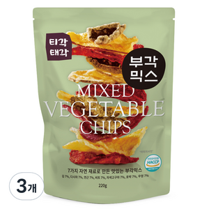 티각태각 부각믹스, 220g, 3개