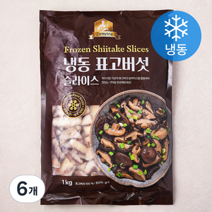 표고버섯 슬라이스 (냉동), 6개, 1kg