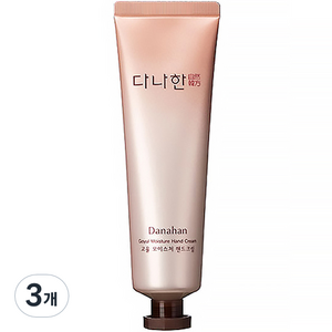 다나한 고율 모이스처 핸드크림, 50ml, 3개