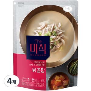 더미식 닭곰탕, 350g, 4개