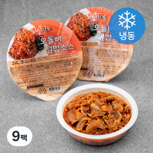 한품 오돌뼈덮밥소스 (냉동), 210g, 9팩