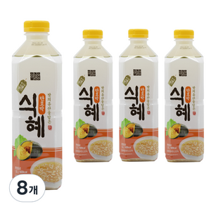 하늘청 단호박 식혜, 1.2L, 8개