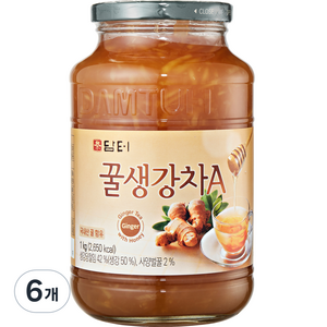 담터 꿀생강차A, 1kg, 1개입, 6개