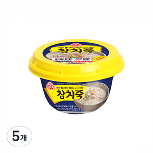 오뚜기 참치죽, 285g, 5개