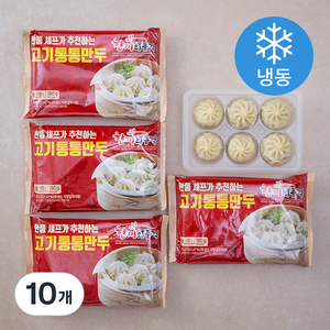 한품 고기통통만두 (냉동), 180g, 10개