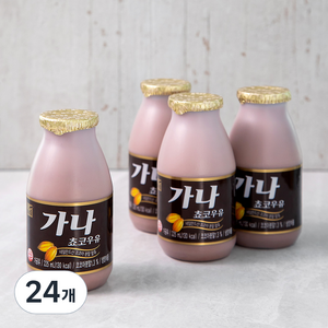 푸르밀 가나 초코우유, 225ml, 24개