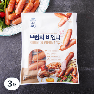 존쿡델리미트 브런치 비엔나, 240g, 3개