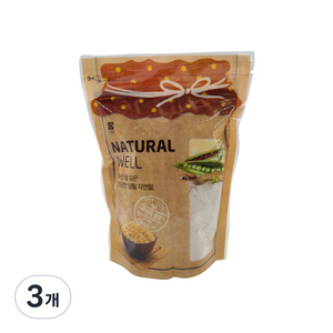 자연웰 메밀묵가루, 500g, 3개