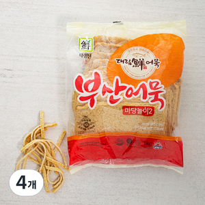 대림선 부산 어묵 마당놀이2 20장, 1kg, 4개