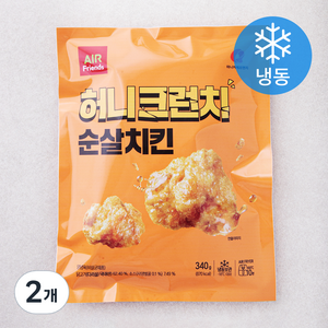 마니커에프앤지 허니크런치 순살치킨 (냉동), 340g, 2개