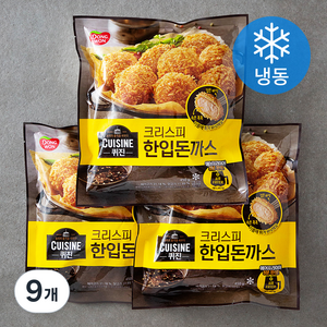 동원 퀴진 크리스피 한입돈까스 (냉동), 450g, 9개