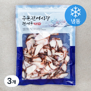 주문진어시장건어물 가문어 슬라이스 (냉동), 300g, 3개