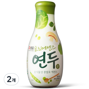 연두 요리에센스 순, 500ml, 2개