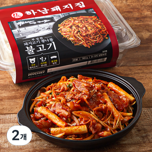 마이셰프 하남돼지집 푸짐한 돼지고기 콩나물 불고기 밀키트 2인분, 785g, 2개