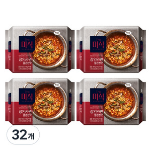 The미식 장인라면 얼큰한맛, 32개