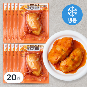 곰곰 통살 닭가슴살 매콤양념치킨맛 (냉동), 100g, 20개