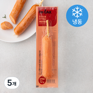 아임닭 맛있는 닭가슴살 매운후랑크 소시지 꼬치 (냉동), 70g, 5개