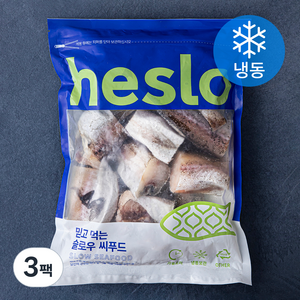 해슬로 동태 토막 (냉동), 1kg, 3팩