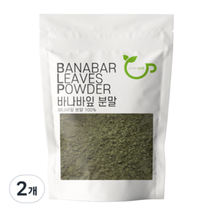 그린팟 바나바잎 분말 차, 500g, 1개입, 2개