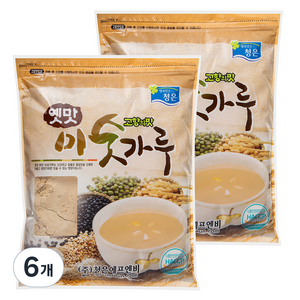 청은에프엔비 옛맛 12곡 미숫가루, 6개, 1kg