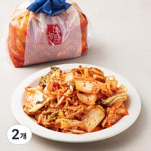 선농원 본 썰은 배추김치, 1.2kg, 2개