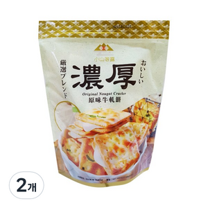 밤부 오리지널 누가크래커, 140g, 2개