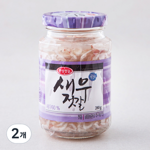 한성기업 새우젓갈, 280g, 2개