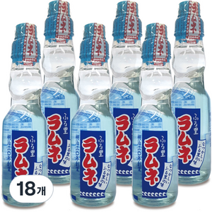 후루사토 사이토 라무네 탄산음료, 18개, 200ml