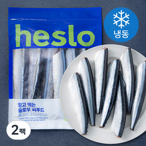 해슬로 손질 꽁치 (냉동), 2팩, 500g