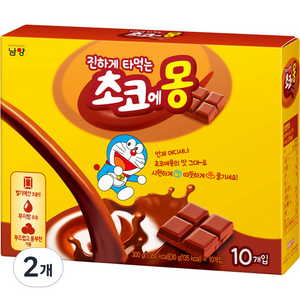 초코에몽 진하게 타먹는 핫초코분말, 30g, 10개입, 2개