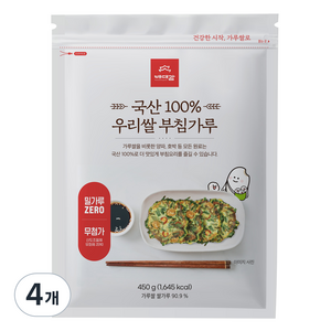 배대감 우리쌀 부침가루, 450g, 4개