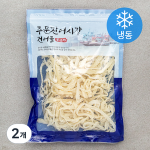 주문진어시장건어물 맛진미 오징어채 (냉동), 300g, 2개