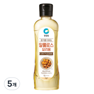 청정원 알룰로스 요리용, 500g, 5개