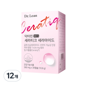 닥터린 세라티크 세라마이드 피부영양제 10.8g, 30정, 12개