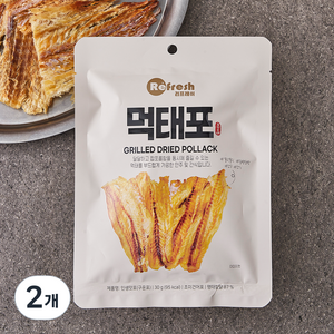 리프레쉬 먹태포, 30g, 2개