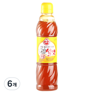 오뚜기옛날 쌀엿 조청, 700g, 6개