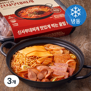 대한우리 신사부대찌개 (냉동), 548g, 3개