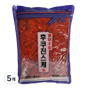 토호식품 후쿠진스케, 1kg, 5개