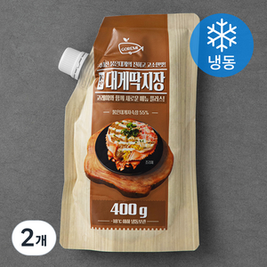 고래미 붉은대게딱지장 (냉동), 400g, 2개