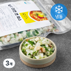 팜조아 친정엄마꾸러미 뚝딱 라면 앤 채소 (냉동), 500g, 3개