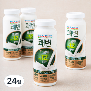 파스퇴르 쾌변 요구르트 프로틴 플레인, 150ml, 24입